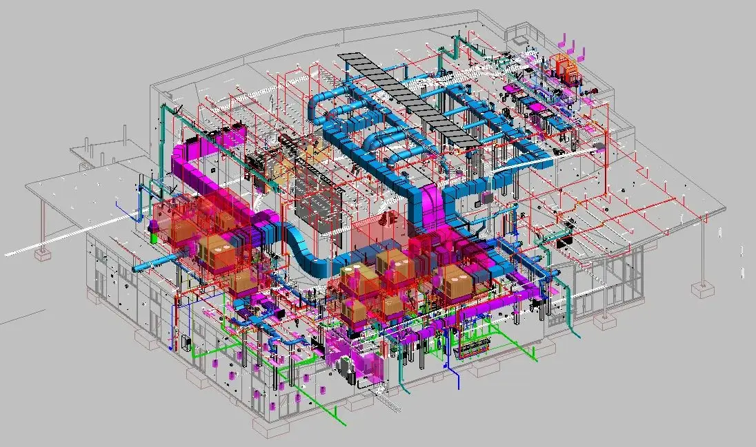 MEP BIM Coordination Model